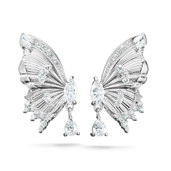 ear studs Butterfly Paradise with stones | THOMAS SABO Australia