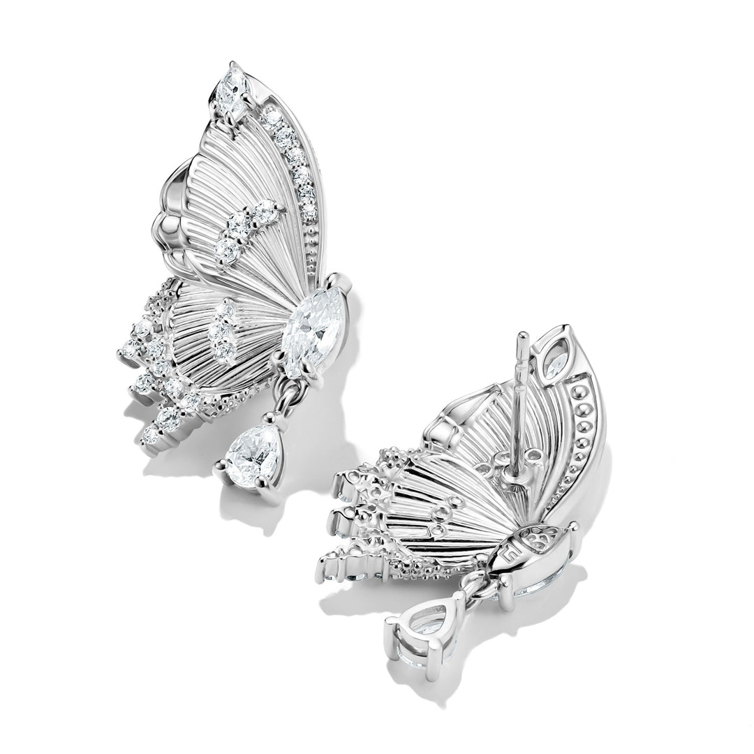 ear studs Butterfly Paradise with stones | THOMAS SABO Australia
