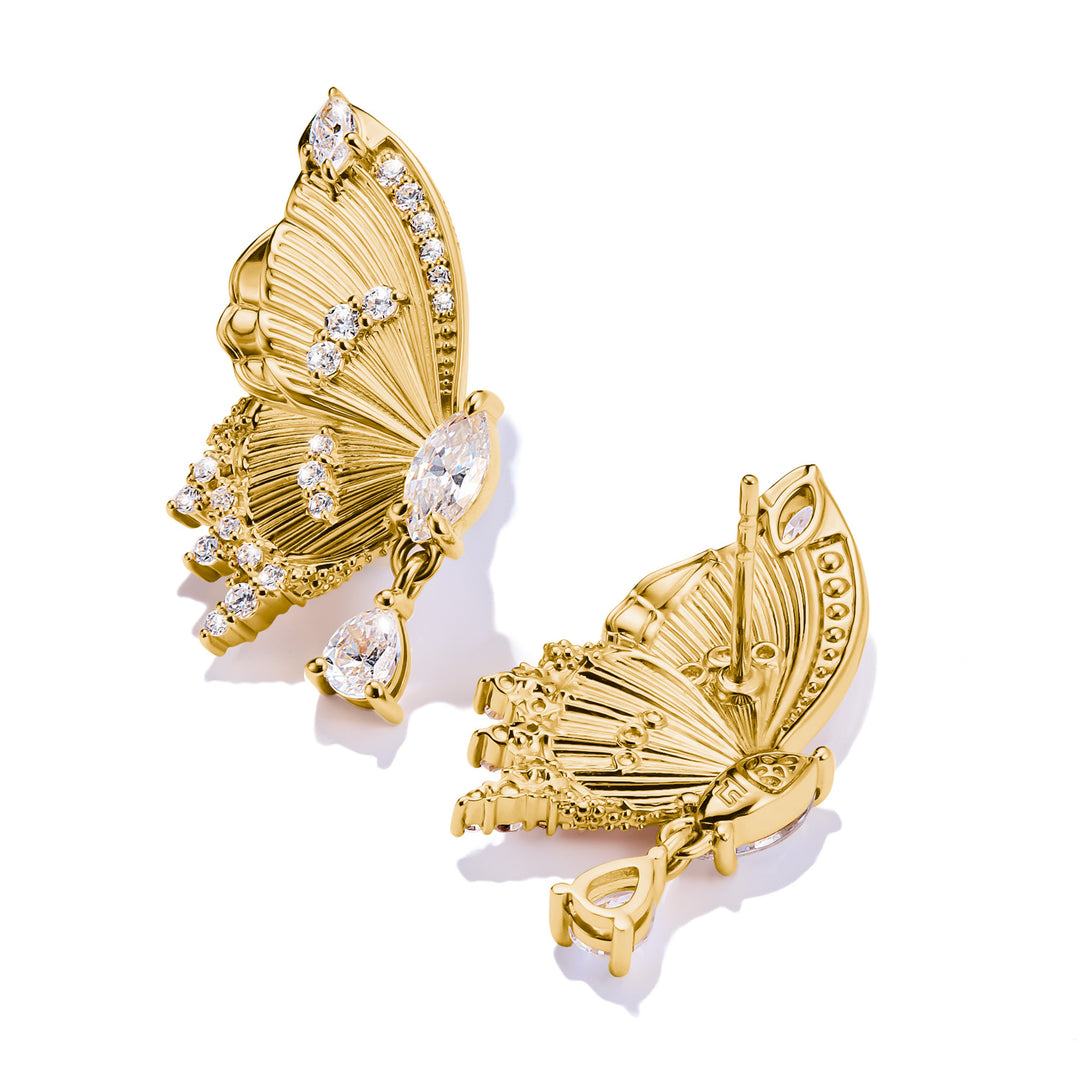ear studs Butterfly Paradisa with stones | THOMAS SABO Australia