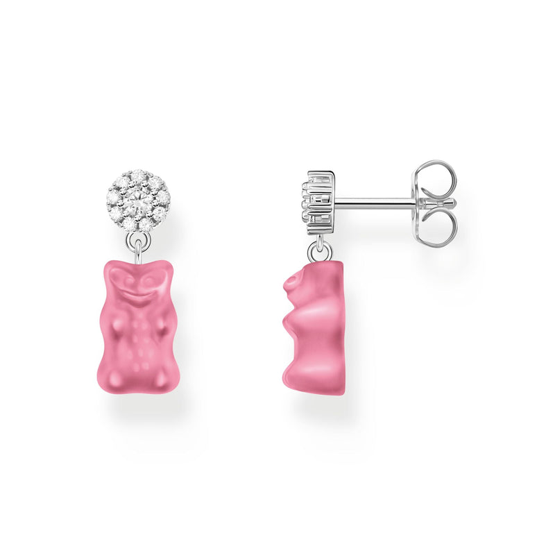 ear studs with pink goldbears | THOMAS SABO Australia