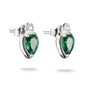 Stud Earrings with Green Teardrop Stones Elyndra | THOMAS SABO Australia