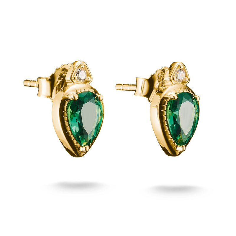 Stud Earrings with Green Stones | THOMAS SABO Australia