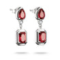 Stud Earrings with Red Octagon Stones Elyndra | THOMAS SABO Australia
