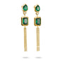 Earrings with Green Stones | THOMAS SABO Australia