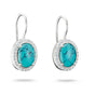 Earrings with Turquoise Oval Stones | THOMAS SABO Australia