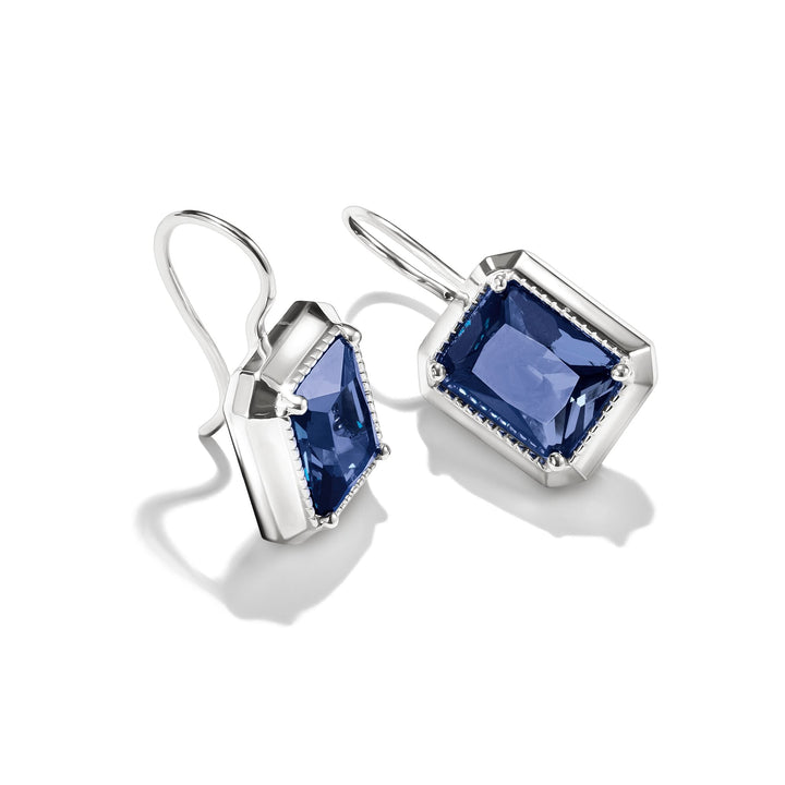 Earrings with nanocrystal in octagon cut | THOMAS SABO Australia