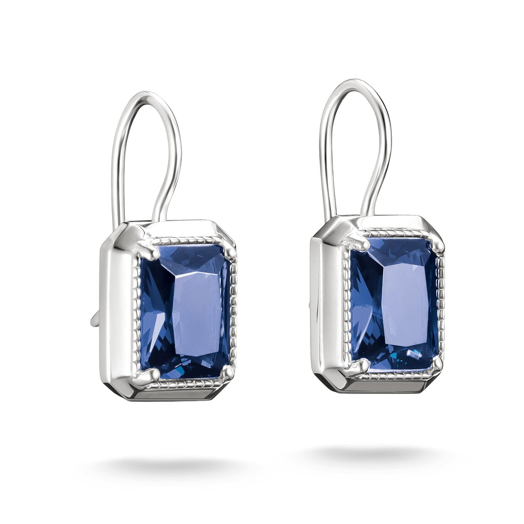 Earrings with nanocrystal in octagon cut | THOMAS SABO Australia
