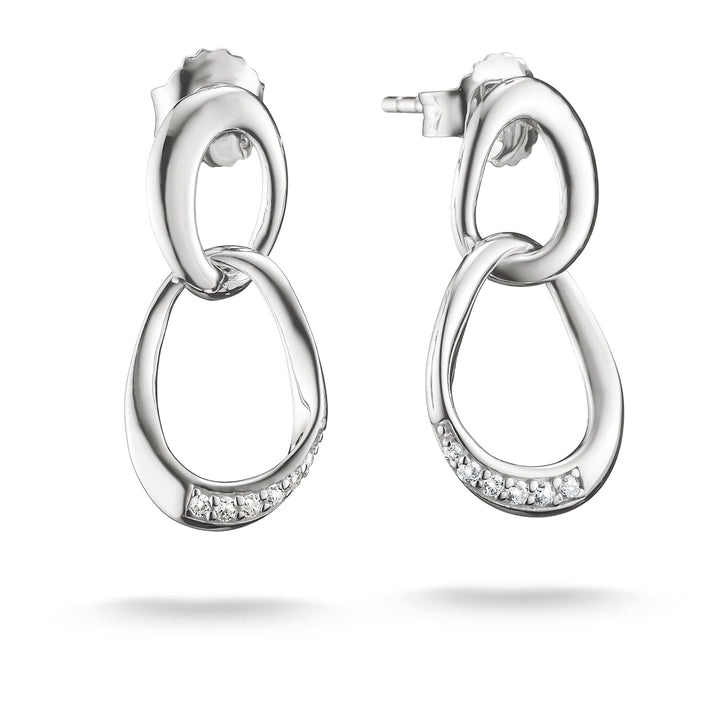 Earrings Together with zirconia | THOMAS SABO Australia