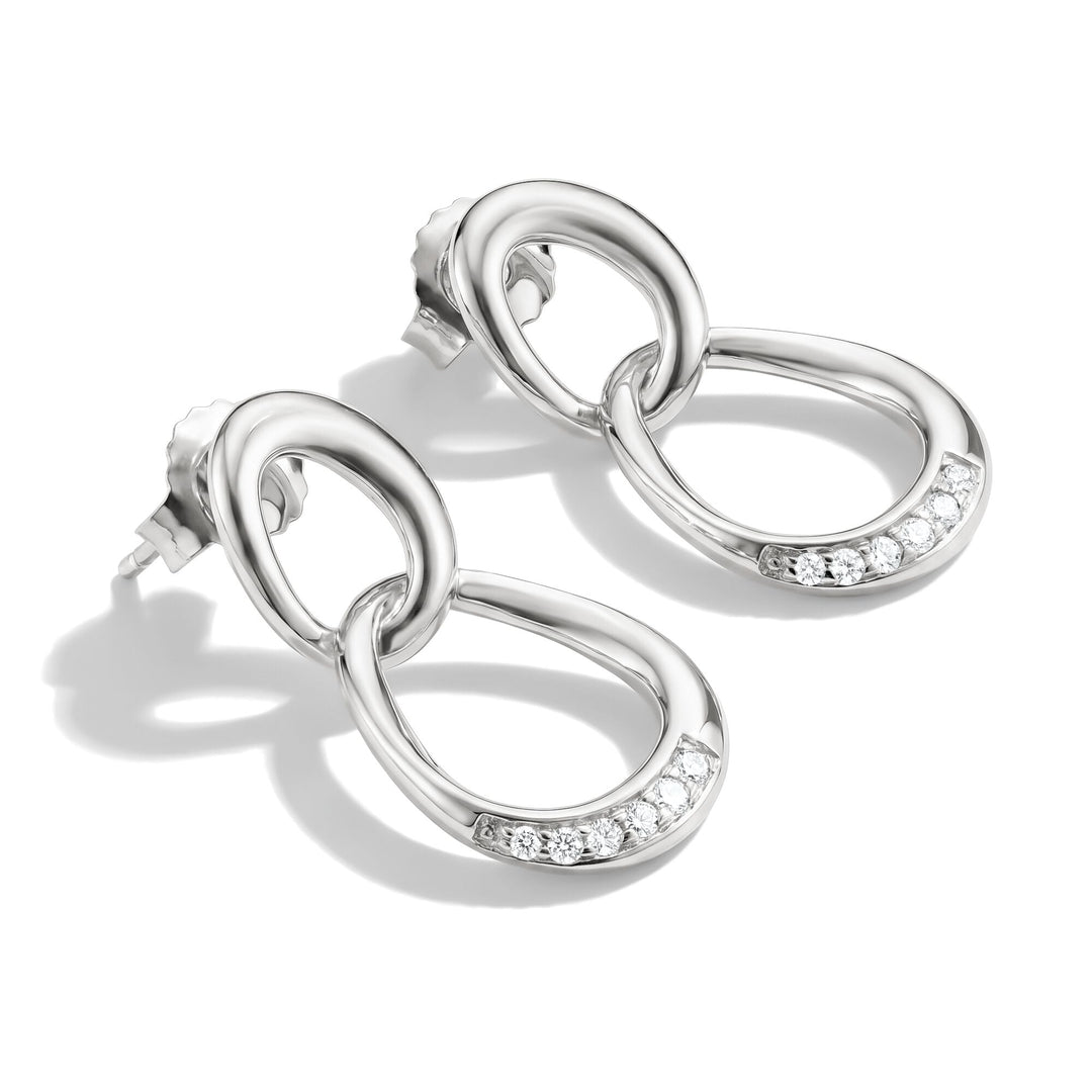 Earrings Together with zirconia | THOMAS SABO Australia