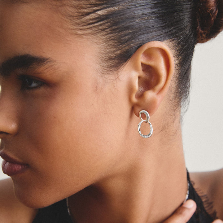 Earrings Together with zirconia | THOMAS SABO Australia
