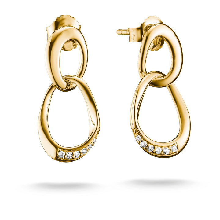 Earrings Together with zirconia | THOMAS SABO Australia