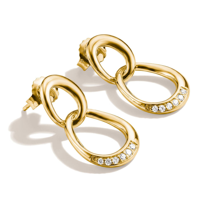 Earrings Together with zirconia | THOMAS SABO Australia