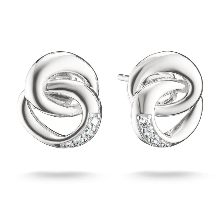 Ear studs Together with zirconia | THOMAS SABO Australia