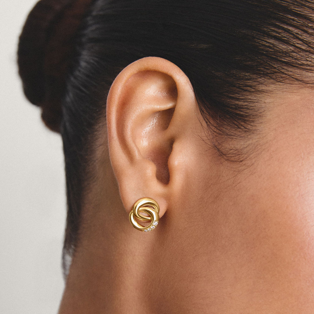 Ear studs Together with zirconia | THOMAS SABO Australia