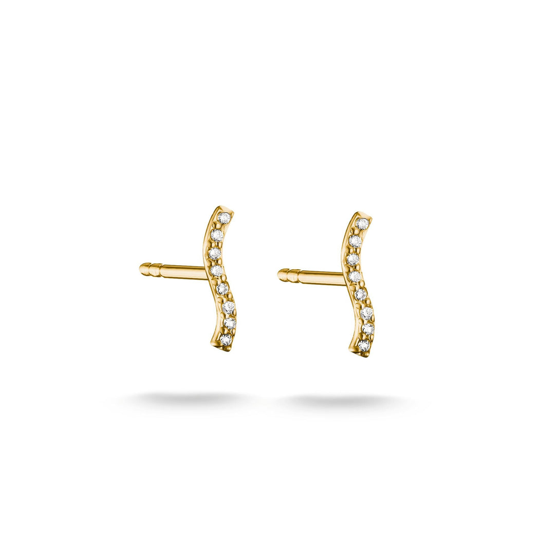 Stud earrings with zirconia | THOMAS SABO Australia