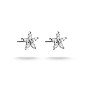 Stud earrings flower with zirconia | THOMAS SABO Australia