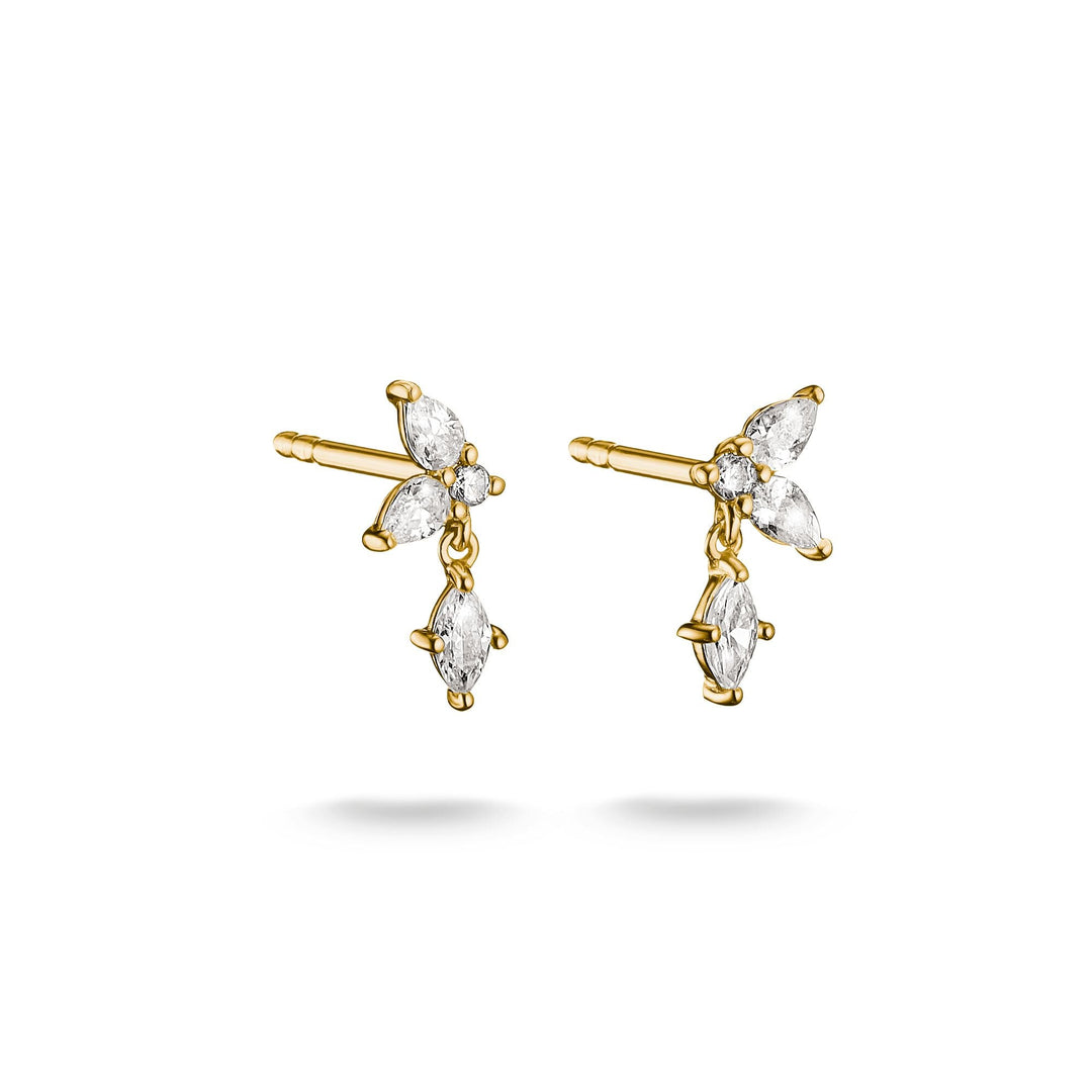 Stud earrings with zirconia | THOMAS SABO Australia