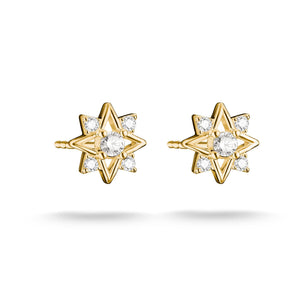 Stud earrings star with zirconia | THOMAS SABO Australia