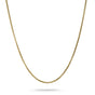 Gold-Tone Stainless Steel Box Chain Necklace 2mm | THOMAS SABO