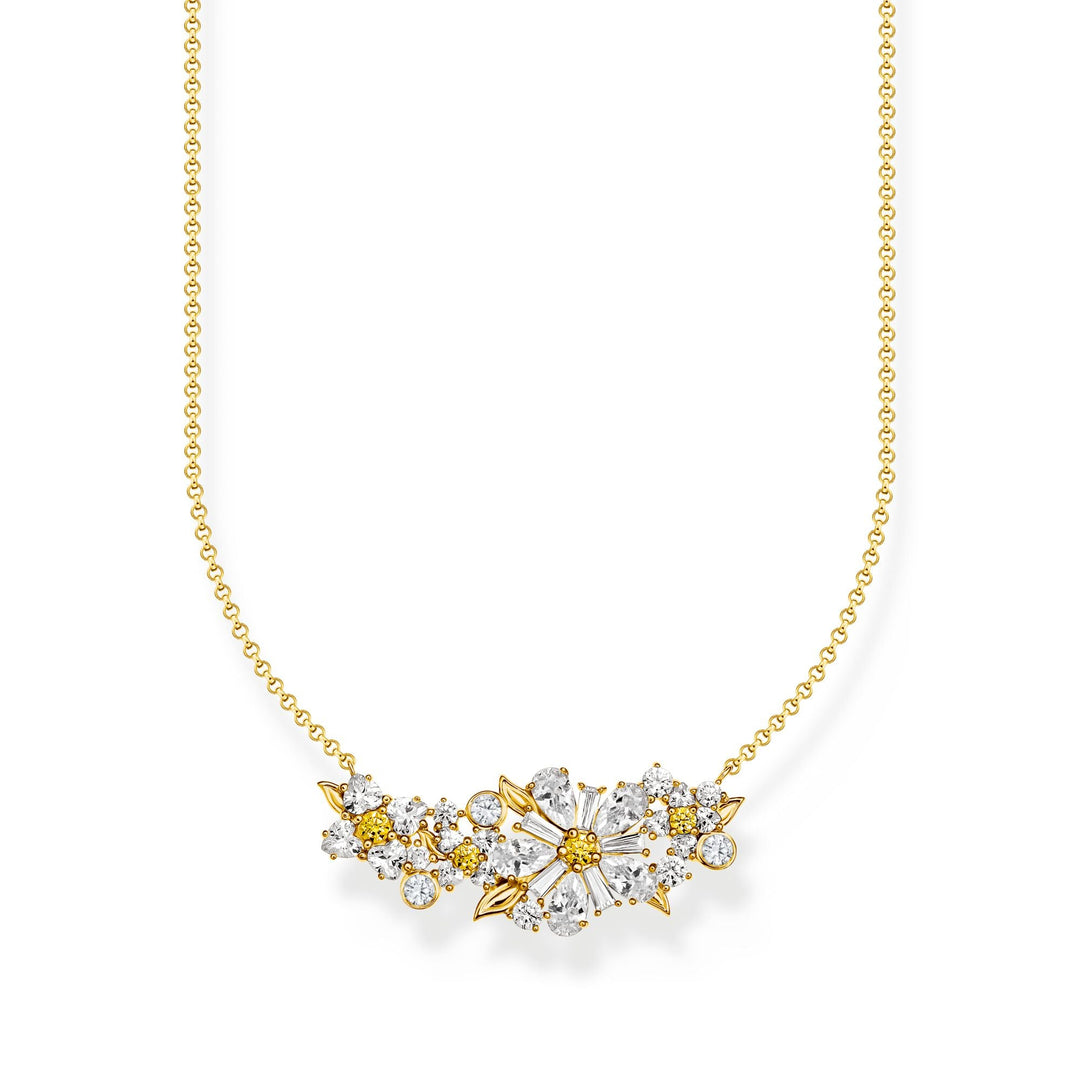 necklace Lovely Daisy with stones | THOMAS SABO Australia