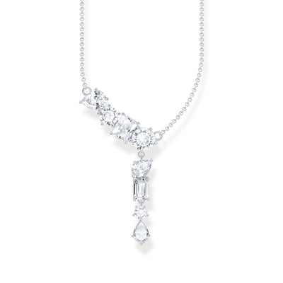 Heritage Glam Necklace in Y-shape with white zirconia | THOMAS SABO Australia
