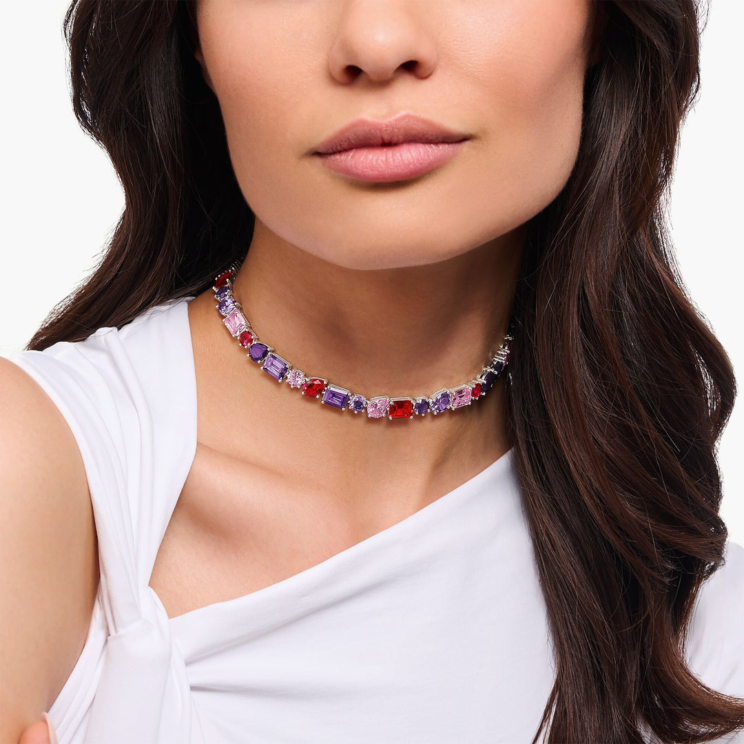 Heritage Glam Choker with colourful stones | THOMAS SABO Australia