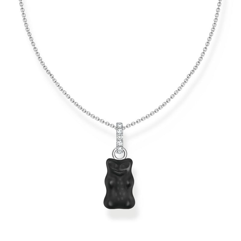 Necklace with black goldbears pendant and zirconia | THOMAS SABO Australia