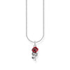 Necklace with red rose pendant and cold enamel | THOMAS SABO Australia