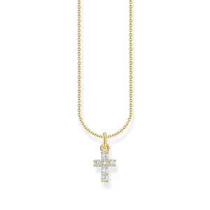 Cross pendant necklace with white zirconia | THOMAS SABO Australia