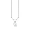Necklace with letter pendant Q and white zirconia - silver | THOMAS SABO Australia