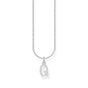 Necklace with letter pendant Q and white zirconia - silver | THOMAS SABO Australia