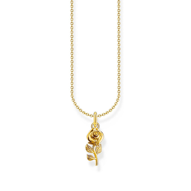 Necklace with rose pendant | THOMAS SABO Australia