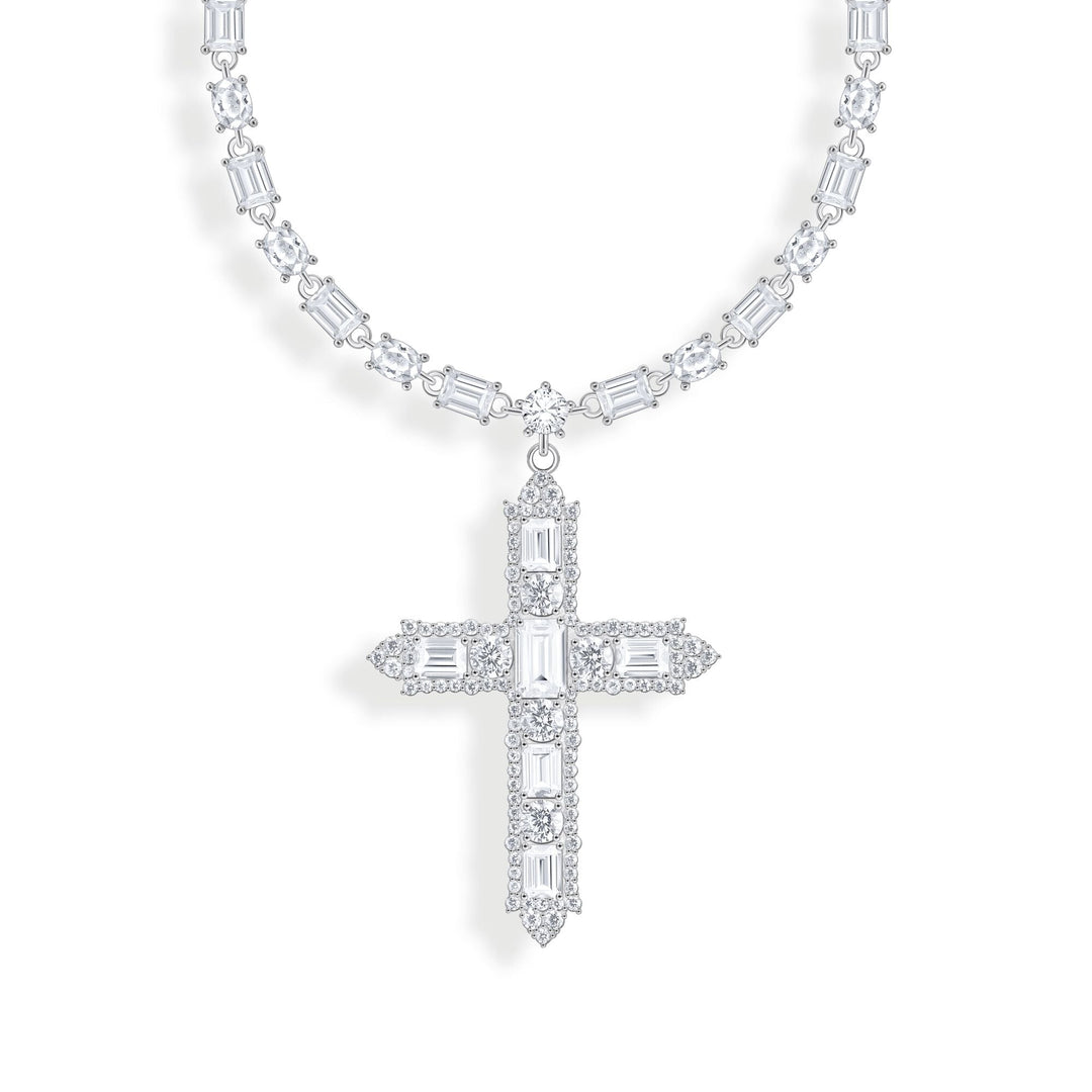 Necklace with cross pendant and zirconia  | THOMAS SABO Australia