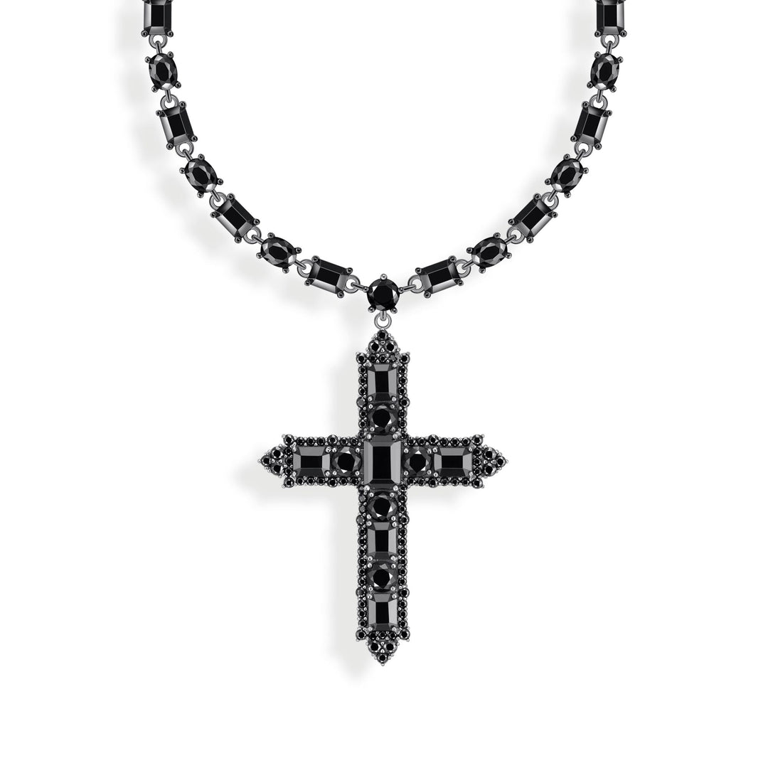 Necklace with cross pendant and zirconia  | THOMAS SABO Australia