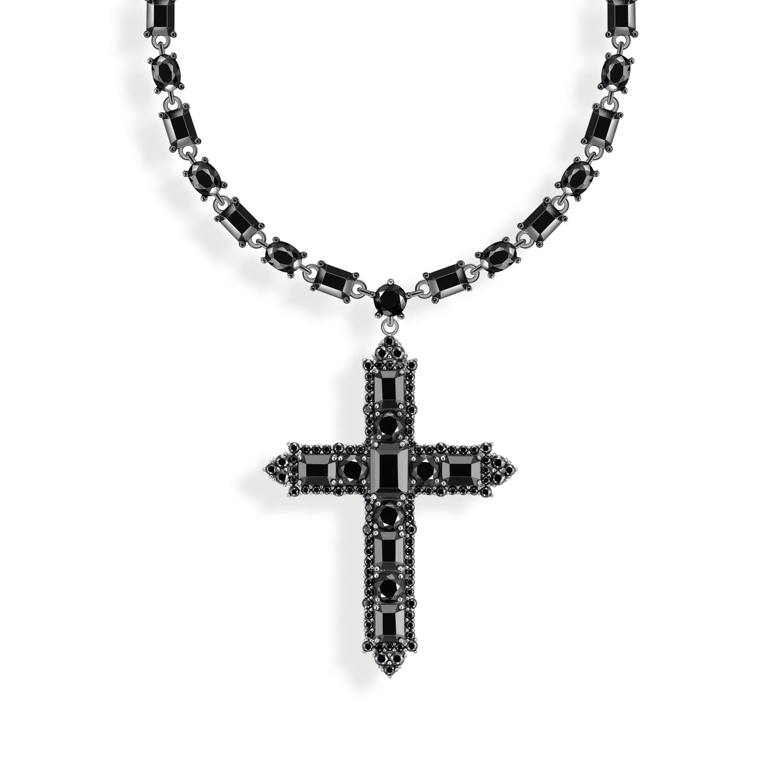 Necklace with cross pendant and zirconia  | THOMAS SABO Australia