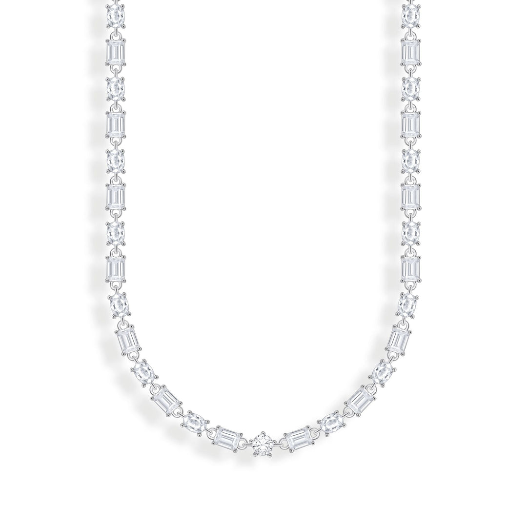 Choker necklace with white zirconia | THOMAS SABO Australia