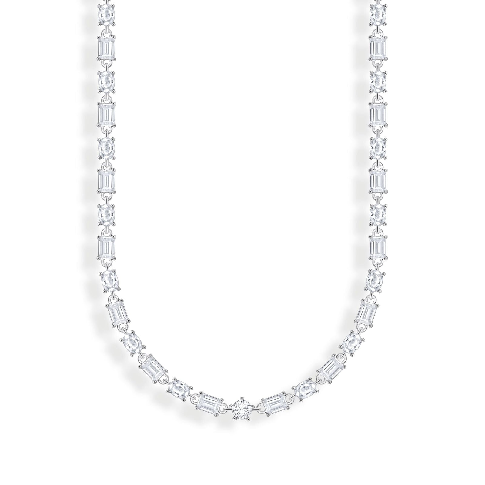 Choker necklace with white zirconia | THOMAS SABO Australia