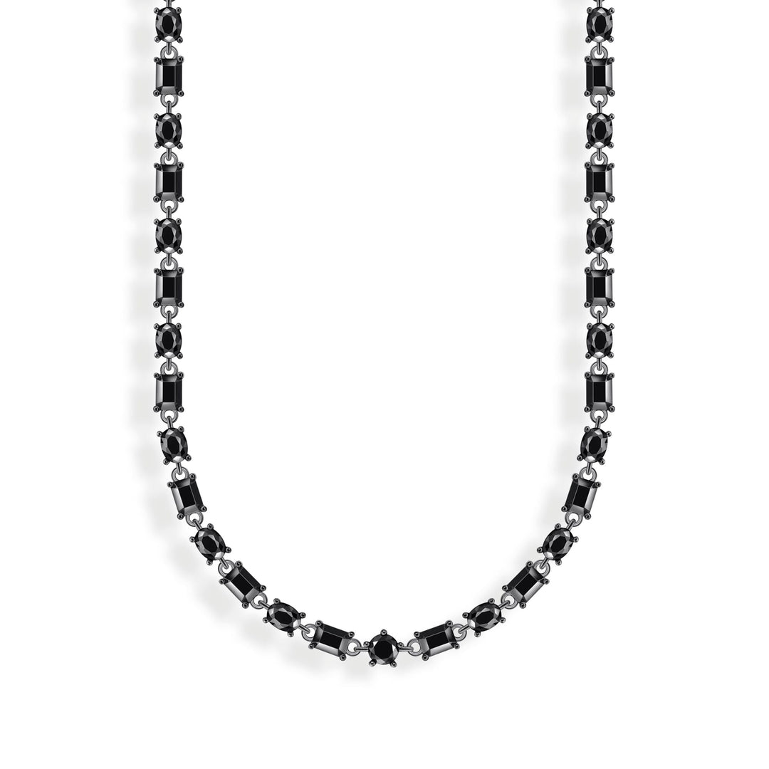 Choker necklace with black zirconia | THOMAS SABO Australia
