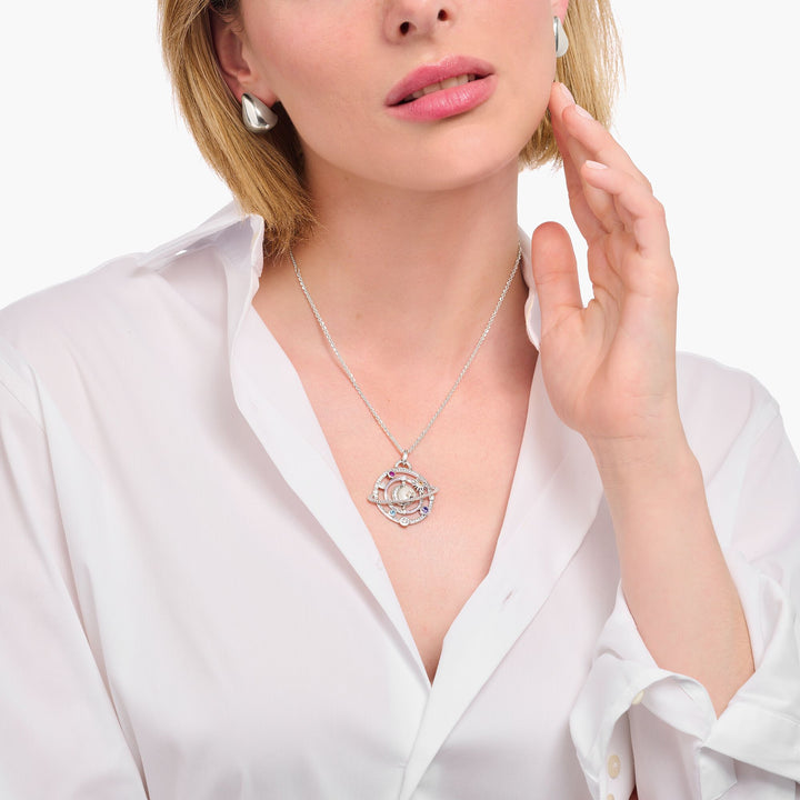 Anchor necklace with Cosmic Amulet pendant | THOMAS SABO Australia