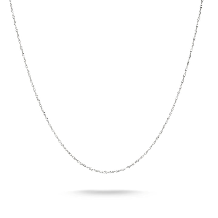 Silver-Plated Singapore Chain Necklace 1.7mm | THOMAS SABO