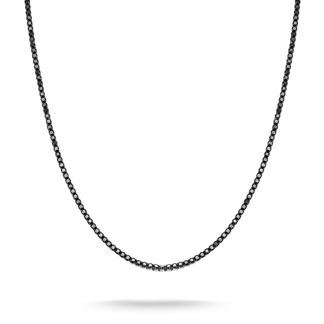Tennis Necklace Sparkling Black with Zirconia Stones | THOMAS SABO Australia