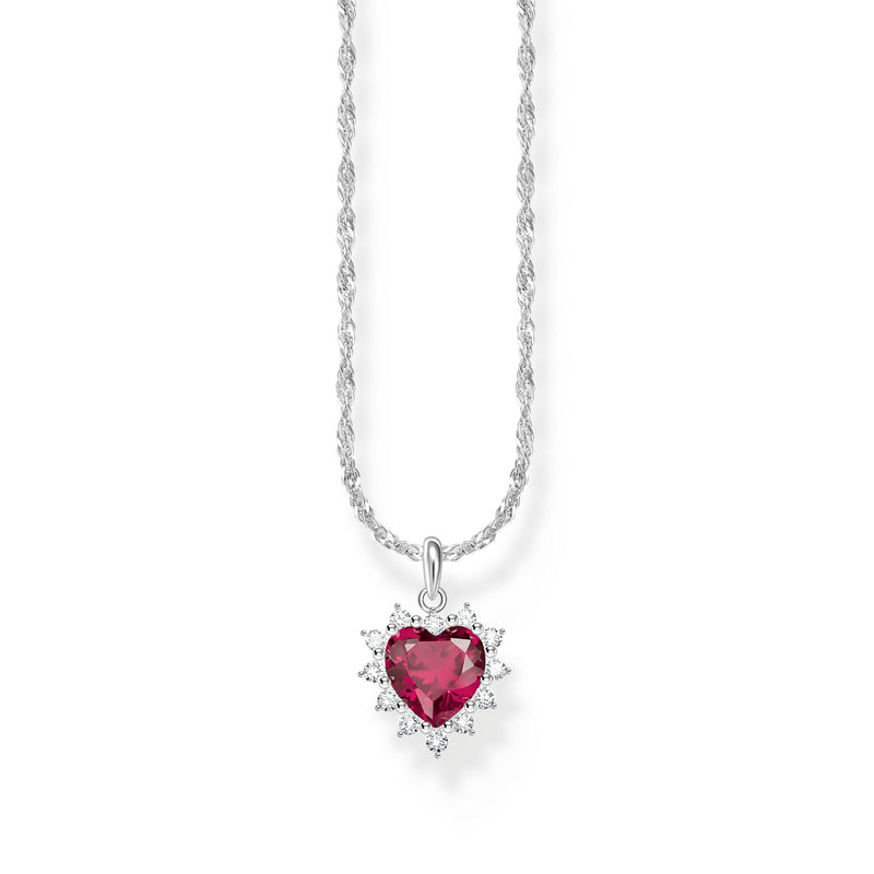 Romantic Ruby Heart Pendant | THOMAS SABO Australia