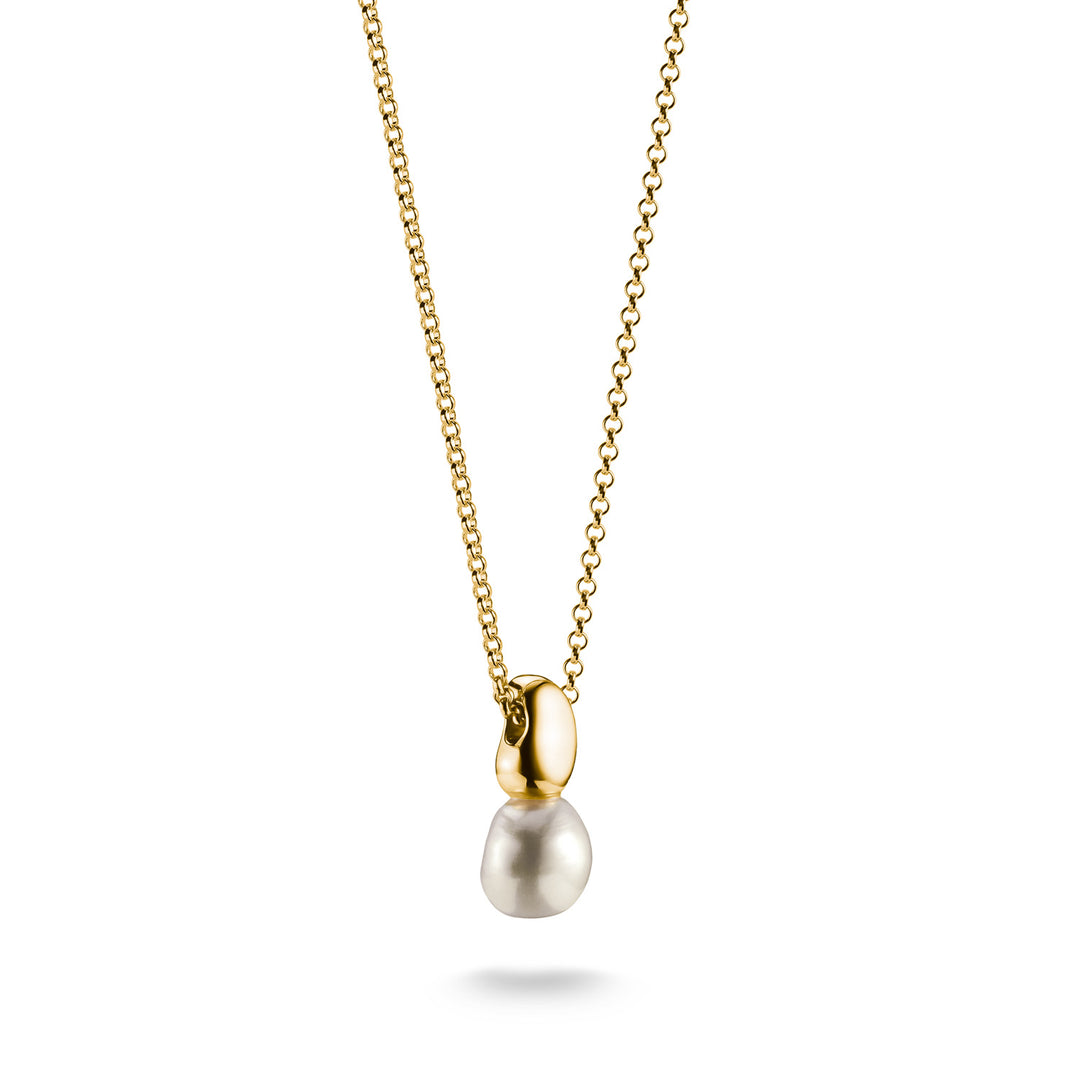 Necklace with Pearl Pendant in Gold | THOMAS SABO Australia