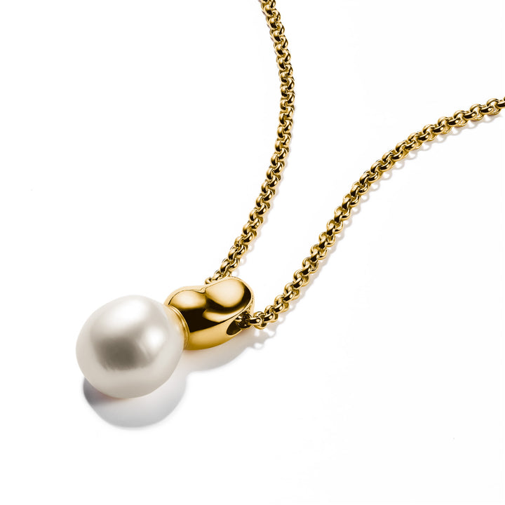 Necklace with Pearl Pendant in Gold | THOMAS SABO Australia