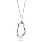 Necklace with Wavy Pendant in Silver | THOMAS SABO Australia