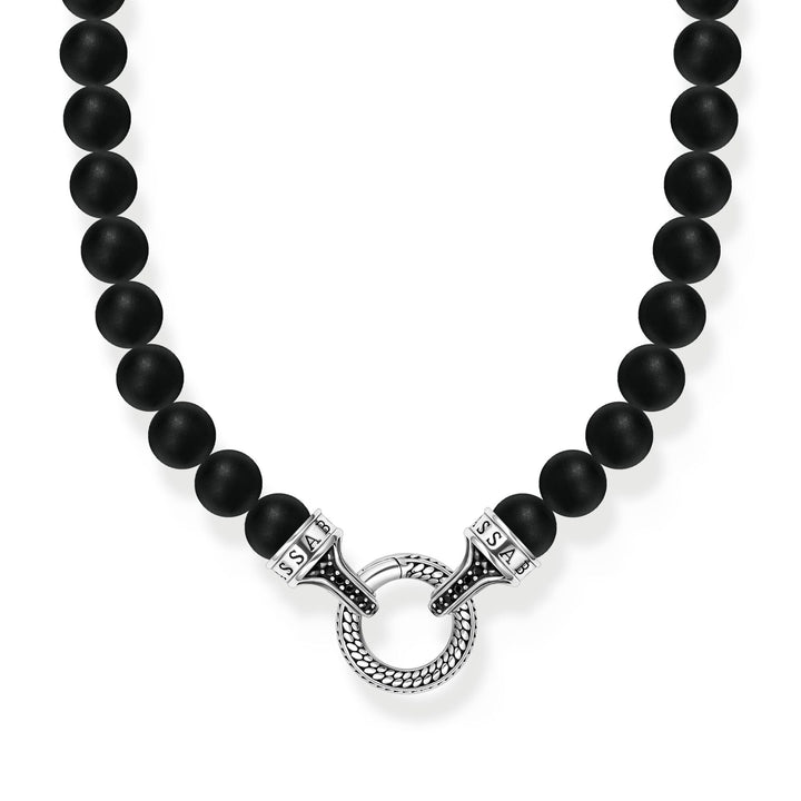 Bead Necklace Black Obsidian | THOMAS SABO Australia