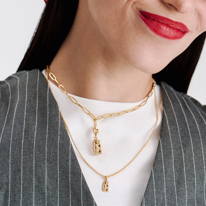 Charm pendant Gold HARIBO goldbear