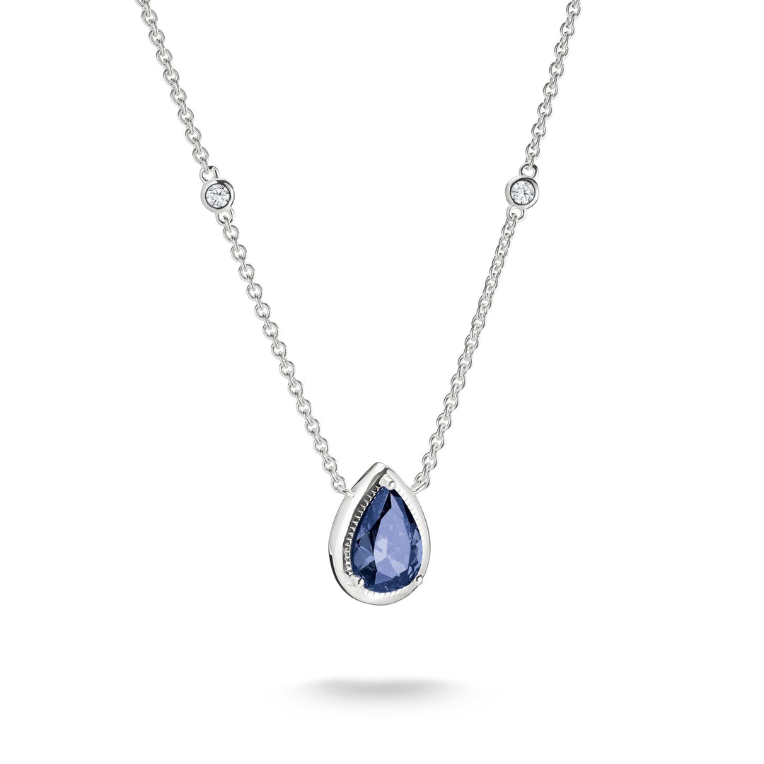 Chain with nanocrystal in teardrop shape | THOMAS SABO Australia