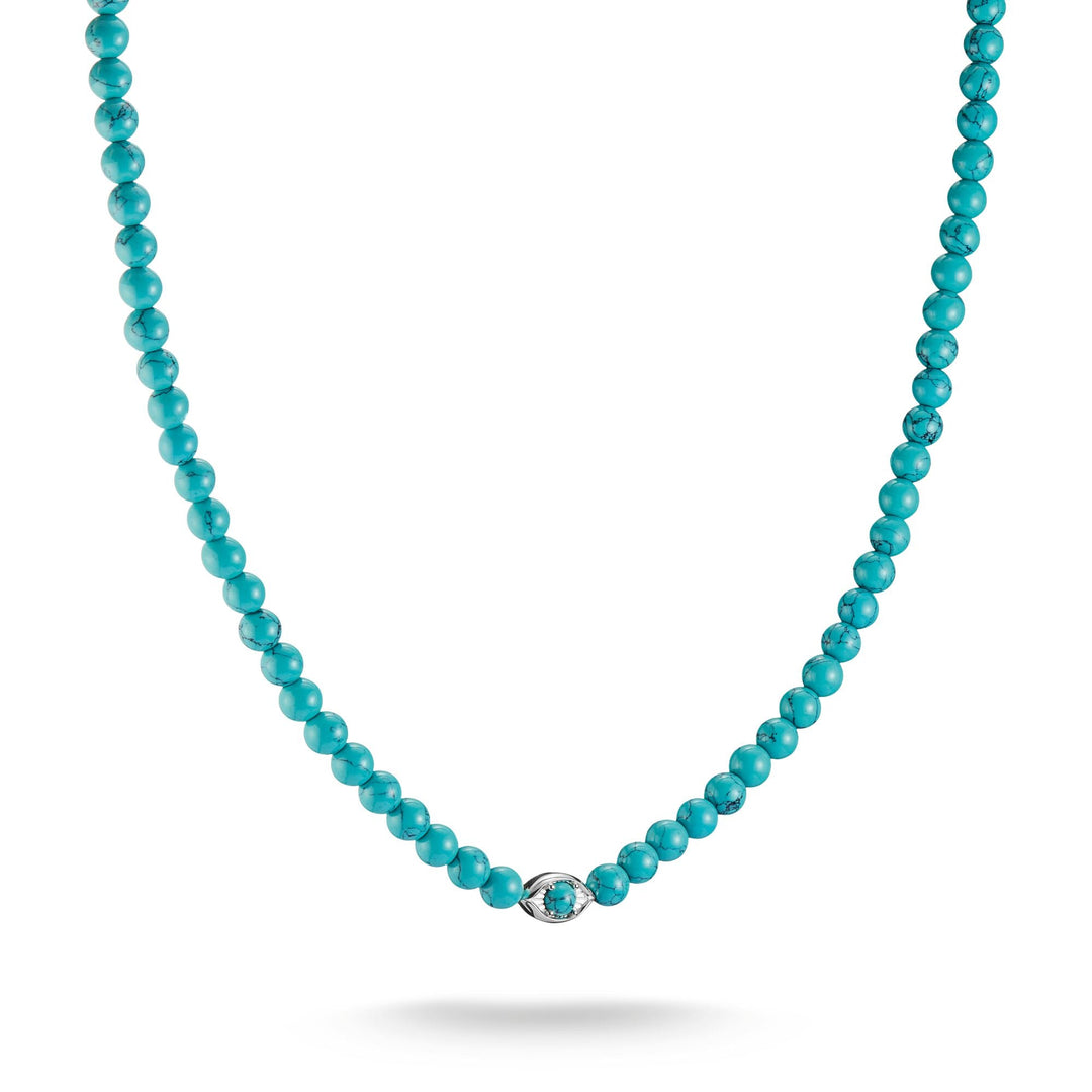 Necklace with Turquoise Eye Beads Elyndra | THOMAS SABO Australia