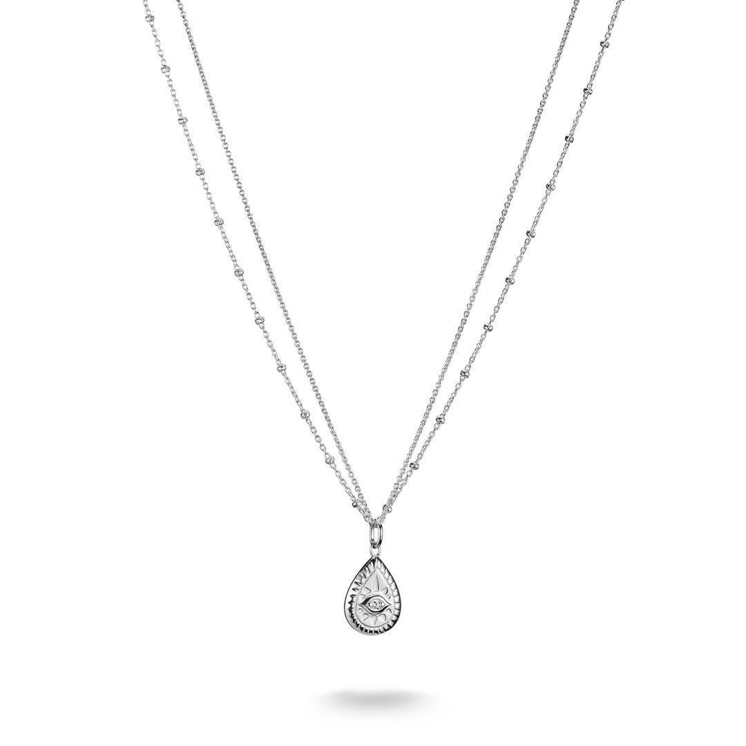 Eye Double Necklace with Zirconia Elyndra | THOMAS SABO Australia